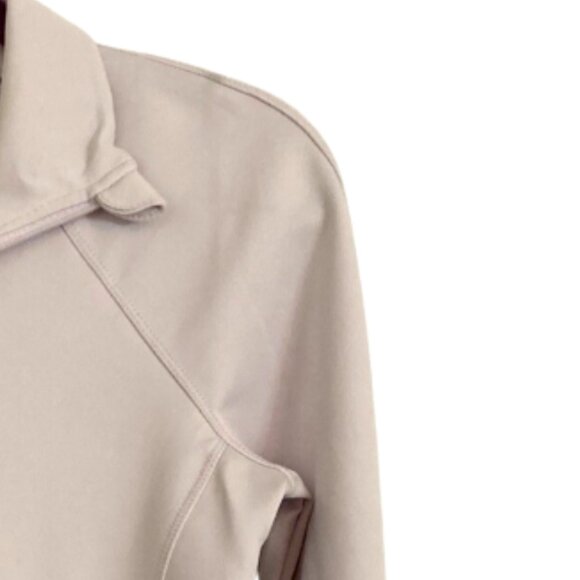 NWOT Apana Fitted Workout Running Slim Yoga Jacket With Pockets - Picture 4 of 16